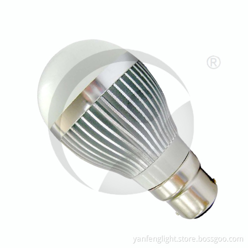 B22 LED Bulb Light, Round Shape Lamp